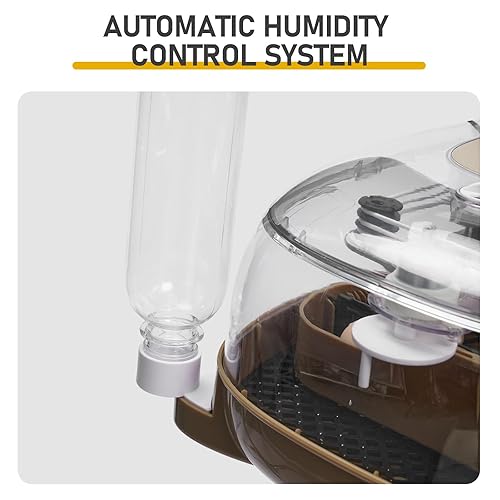 Miniatura 4 de 24 incubadoras de huevos para incubar huevos, incubadora de huevos de gallina con vela de huevos, giro automático de huevos y temperatura, control