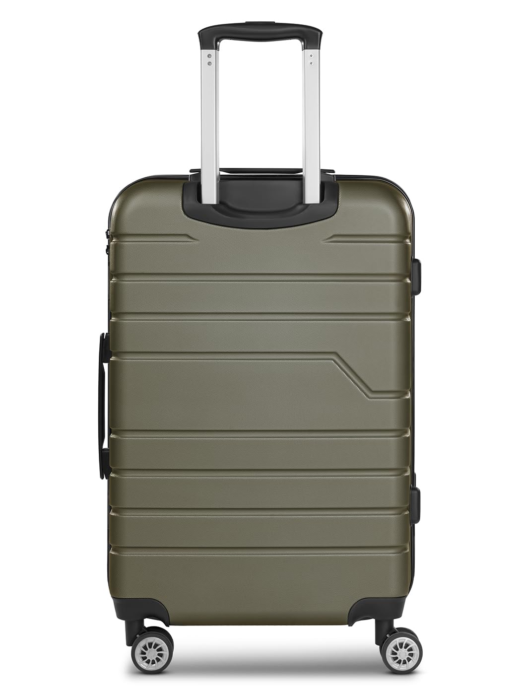 Bench Seattle_Parent, verde oliva scuro, 3-Set, Valigia con ruote doppie e lucchetto TSA