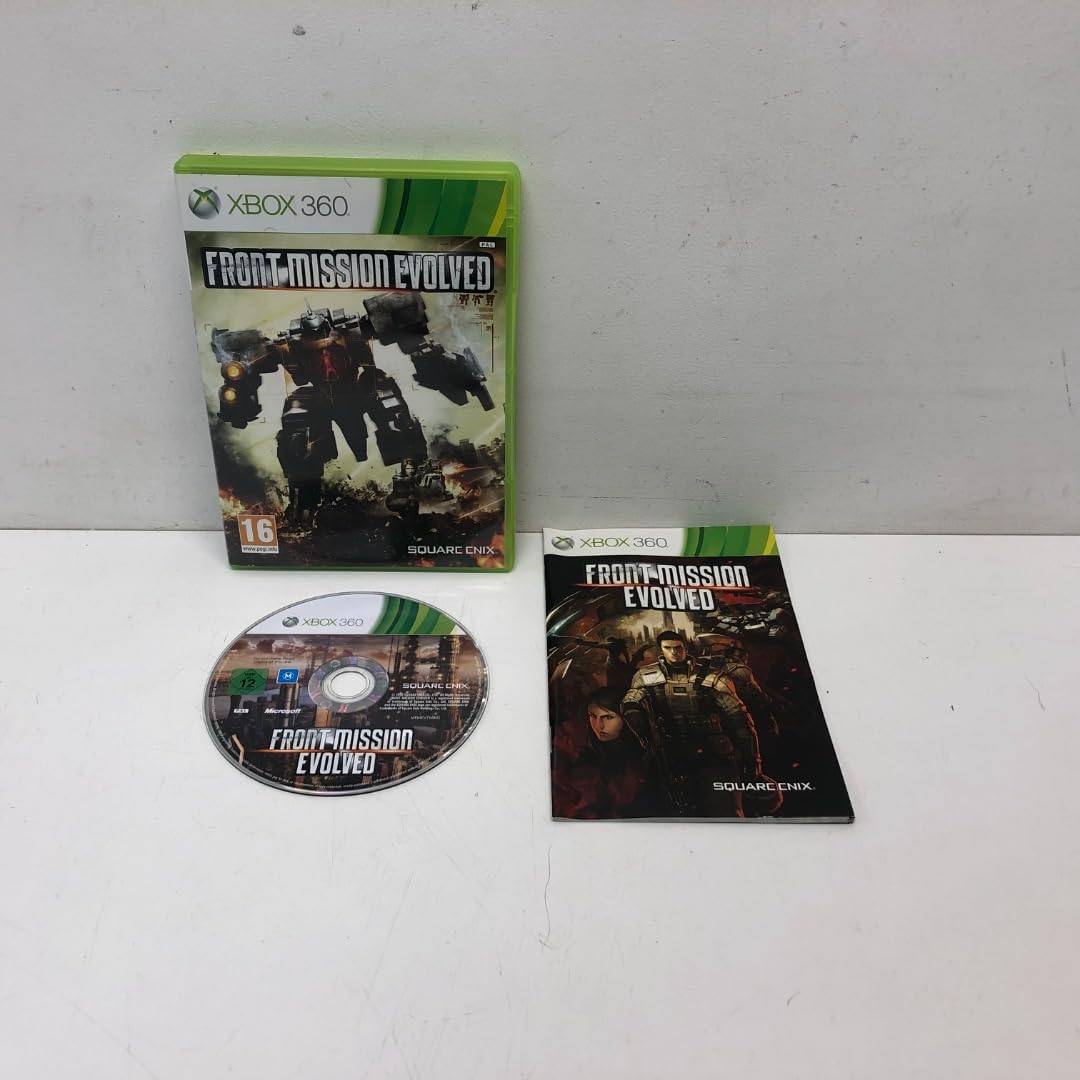Jeu Xbox 360 Front Mission Evolved – Version FR Complète (boîte, Notice), En Très Bon état (TBE)