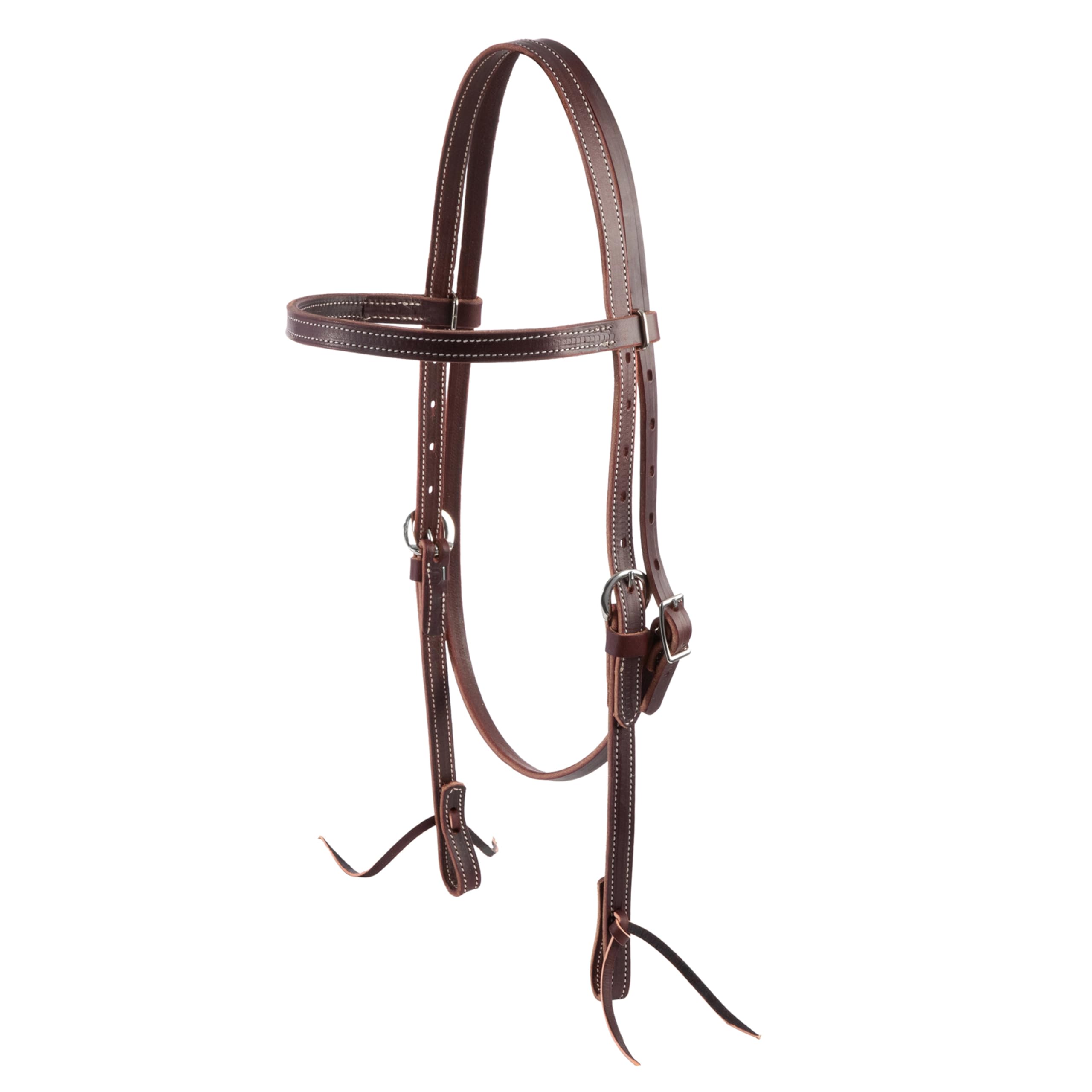 Weaver Leather Cinghia di Cuoio, testiera con frontalino in Pelle