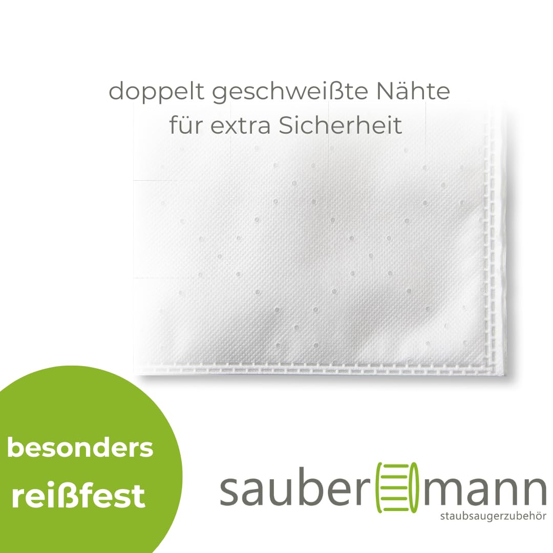 30x Premium Vlies Staubsaugerbeutel geeignet für Parkside - PPWD 30 A1 / PPWD30 B2 - "Made in Germany", 30 Liter Fassungsvermögen, reißfest, mehrlagiges Mikrovlies, passgenau