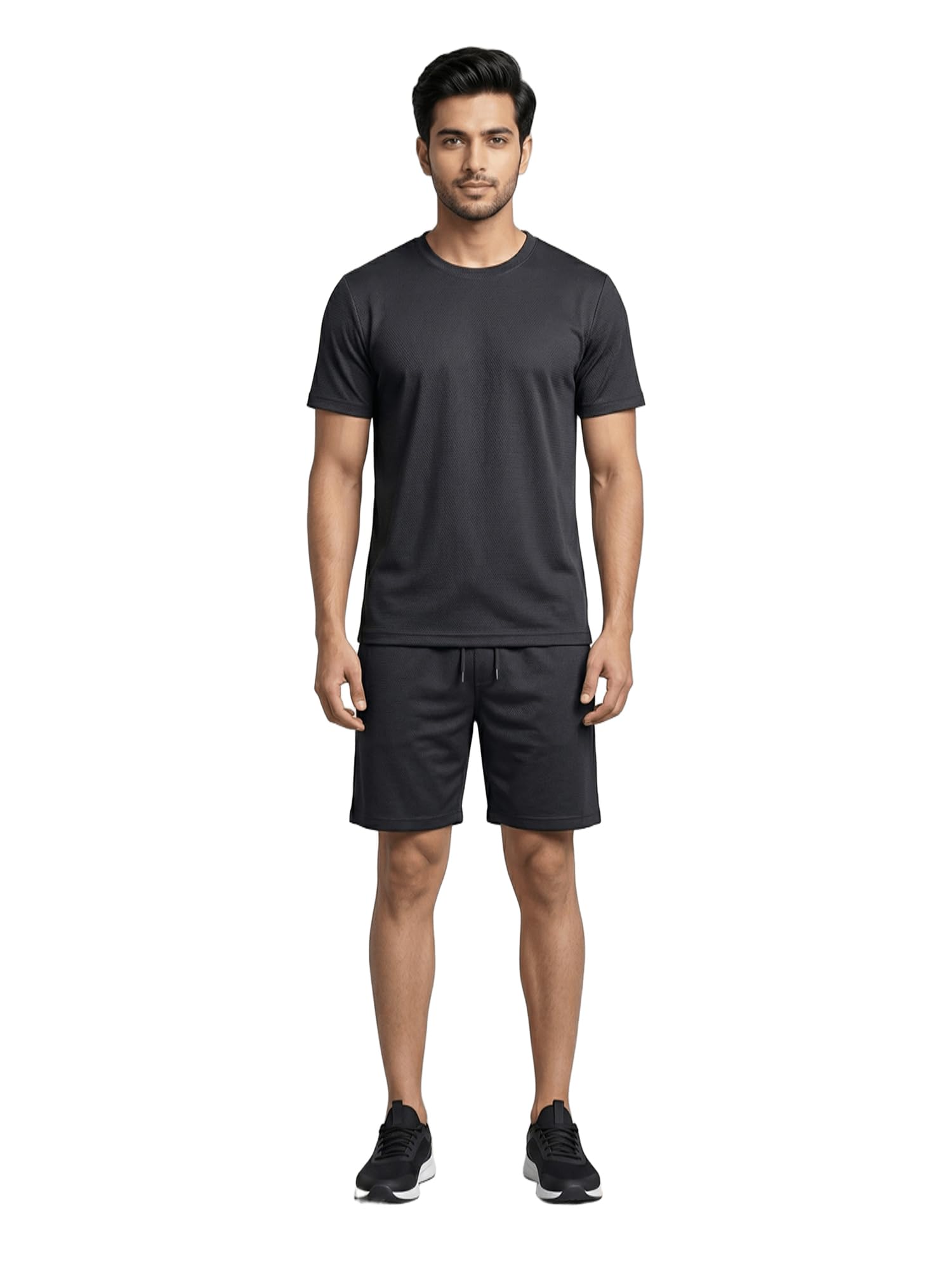 dollar Men Co-Ord Set | Polyester Shorts + T-Shirt | Regular Fit, Quick Dry & Breathable | Gym, Casual & Sportswear | Pack of 1-picture-10