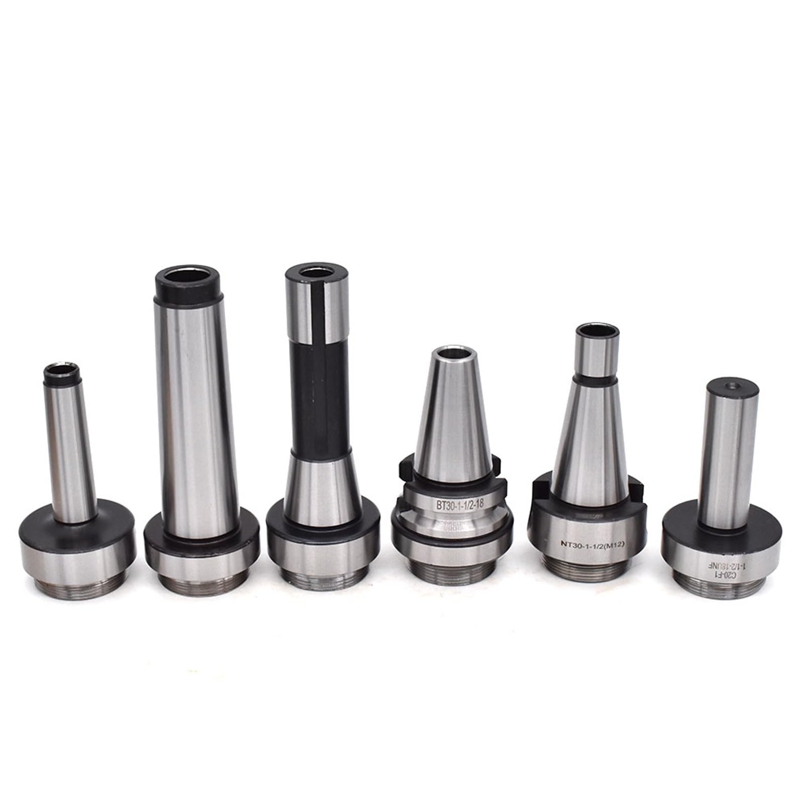 Lot de pinces à ressort 1 pièce - Outil de tête d'alésage F1 MT2 MT3 MT4 C20 C25 BT30 BT40 NT30 NT40 R8 - Tête d'alésage rugueuse - Porte-outils de fraisage (MT3-(M12))
