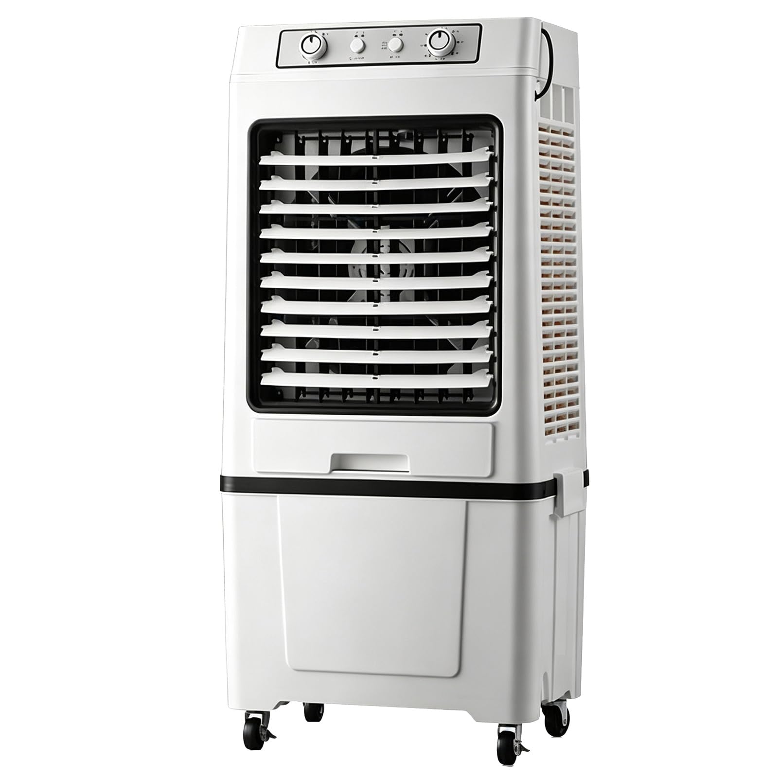 10.5 Gal Large Water Tank Swamp Cooler, Evaporative Air Cooler