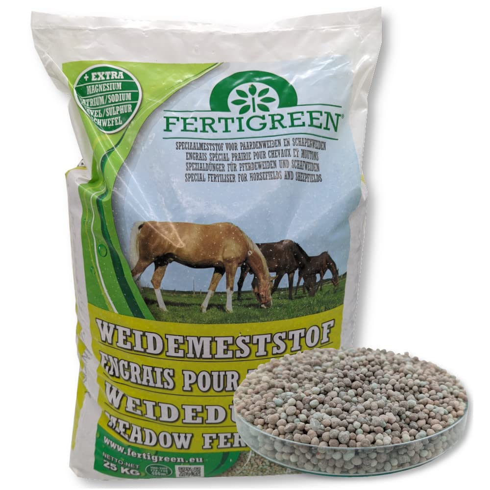 Fertigreen Weidednger 25 kg Pferdeweidednger Koppeldnger Wiesendnger :  Amazon.de: Garten