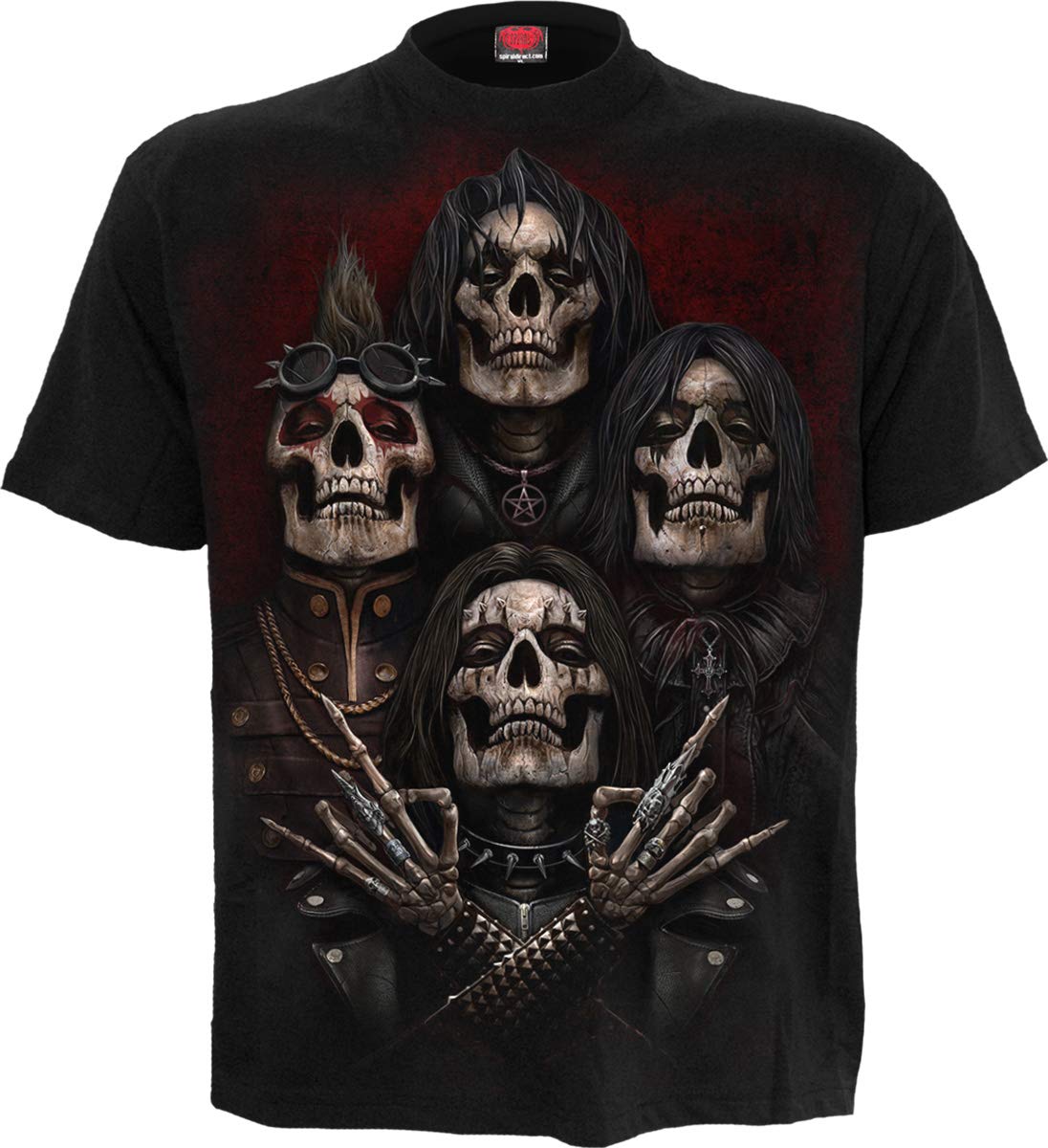 Spiral - Faces of Goth - T-Shirt Black - M