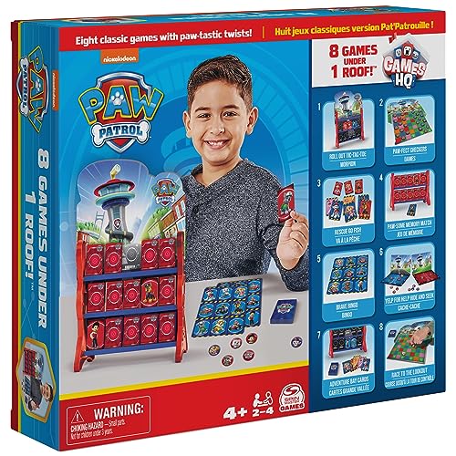 Paw Patrol Grand Jeu De 8 Jeux De Société - vue 3