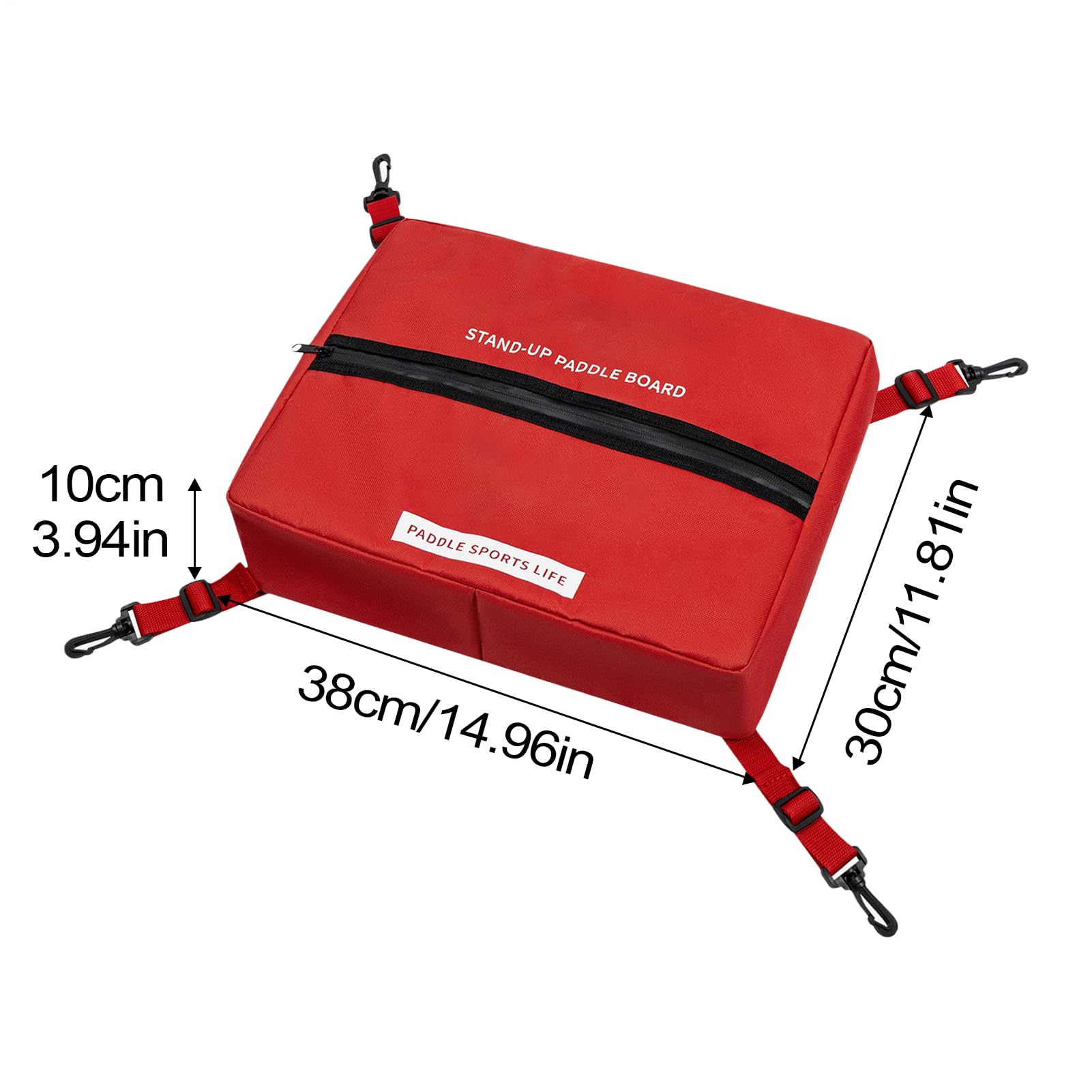 Generico Paddle Board Cooler Bag, Waterproof Insulated Deck Storage Organizer with Adjustable Straps, Large Capacity Leakproof for Paddleboarding, Kayaking