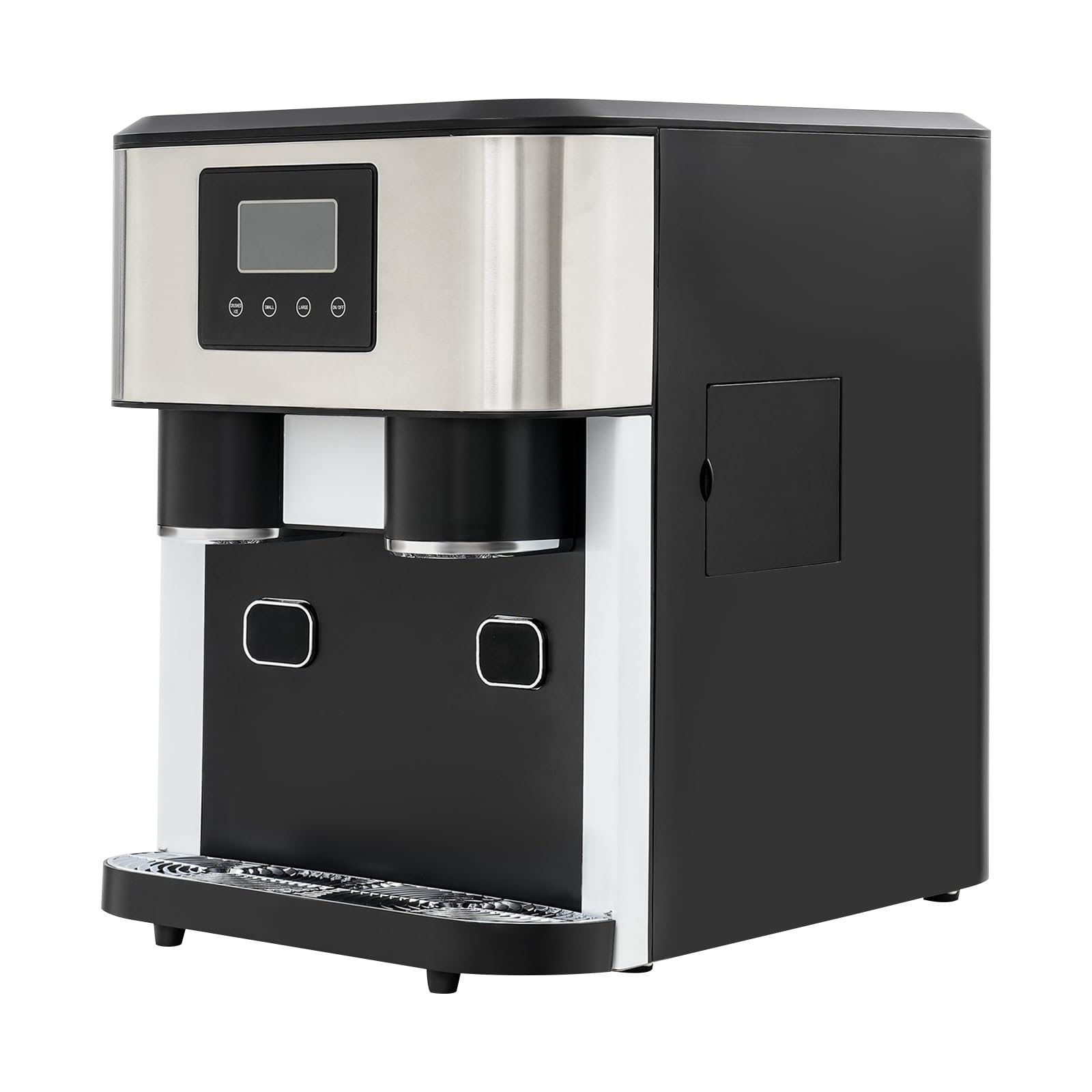 Drei-in-eins-Elektro-Eiszerkleinerer, Multifunktionaler Eisbereiter mit Großem Fassungsvermögen und LCD-Display, Geeignet Haushalte, Cafés, Büros, Bars und kleine Restaurants