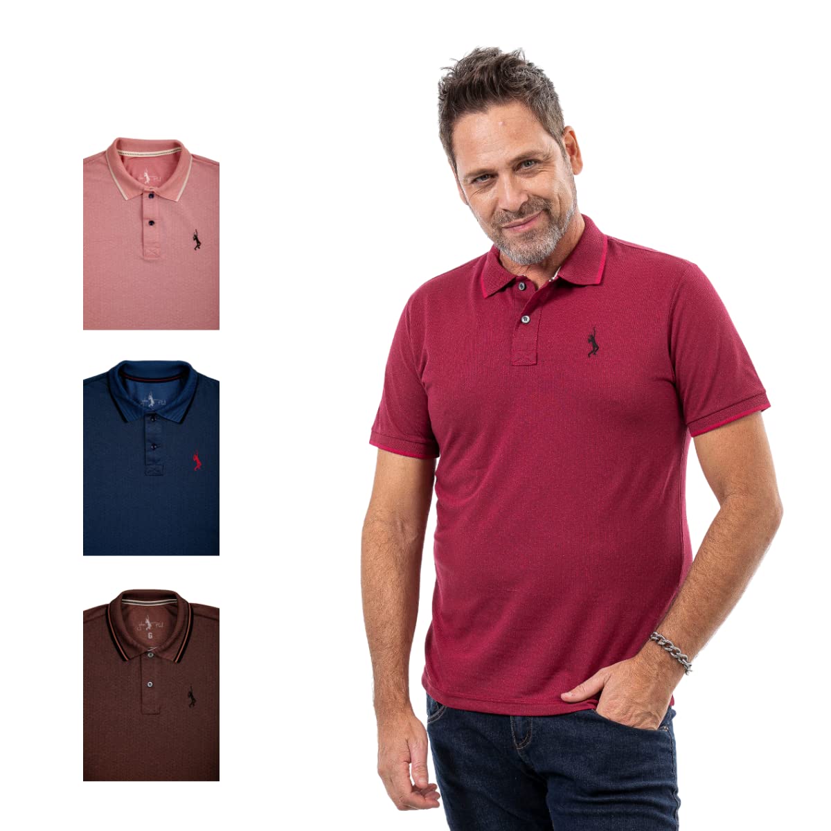 Kit 4 Camisa Polo Básica Piquet Algodão Jacquard Ponto John Pull kit 66 em promoção! Veja a oferta e mais achadinhos de Camisetas 2 Hoje é o melhor dia para comprar Kit 4 Camisa Polo Básica Piquet Algodão Jacquard Ponto John Pull kit 66 com aquele preço maroto! Promoção! Aproveite a oferta! 2