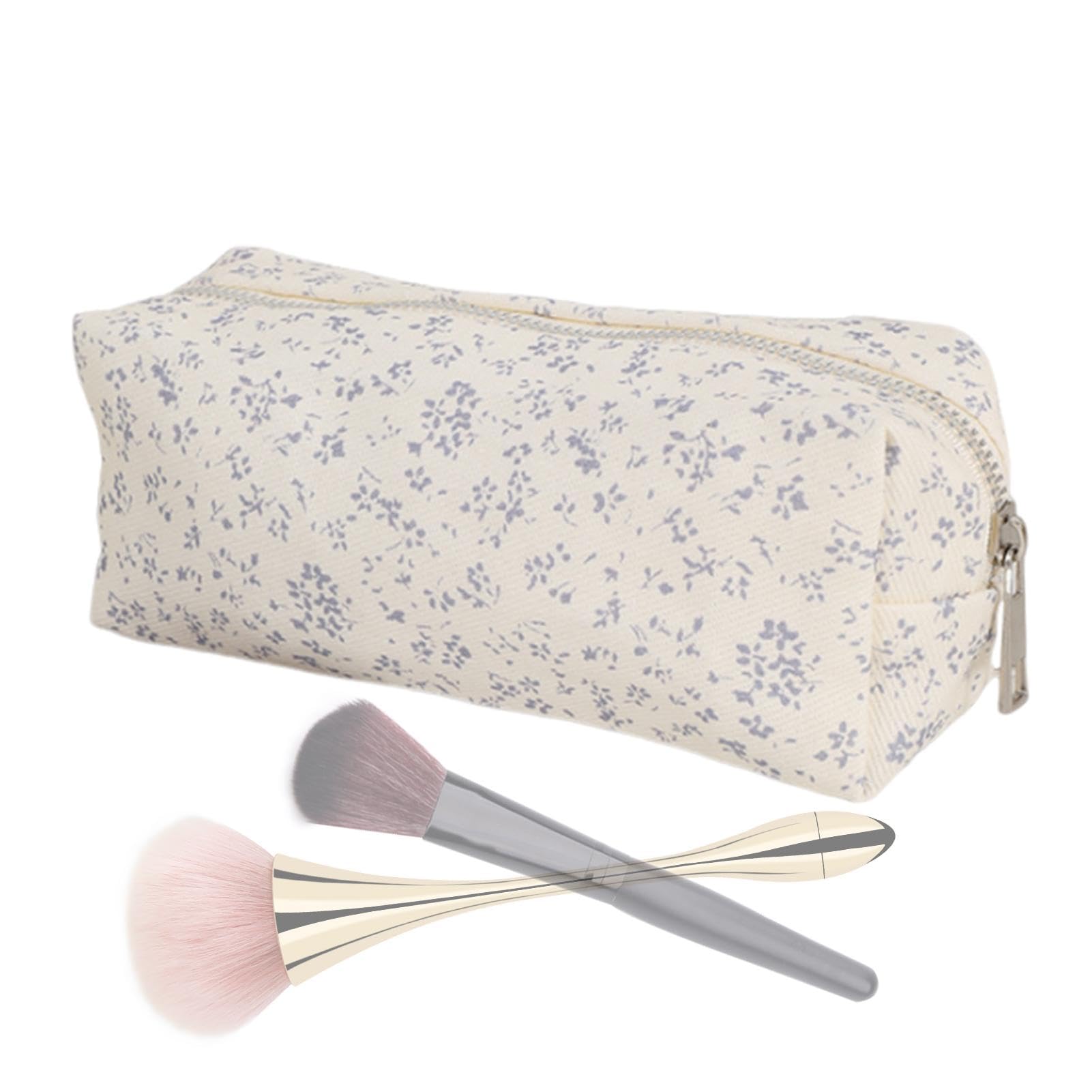 Nawvyis Reise-Make-up-Pinselhalter + Schwamm-Etui - 4er Set Aus Waschbarem Silikon