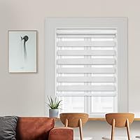 Vista 2 de CHICOLOGY Persianas de cebra personalizadas, persianas de cebra para ventanas, persianas de cebra para ventanas, persianas de cebra sin cables