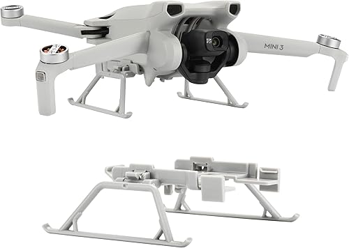 Tren de aterrizaje para DJI Mini 3/Mini 3 Pro Leg Kit extendido plegable para accesorios Mini 3 Pro