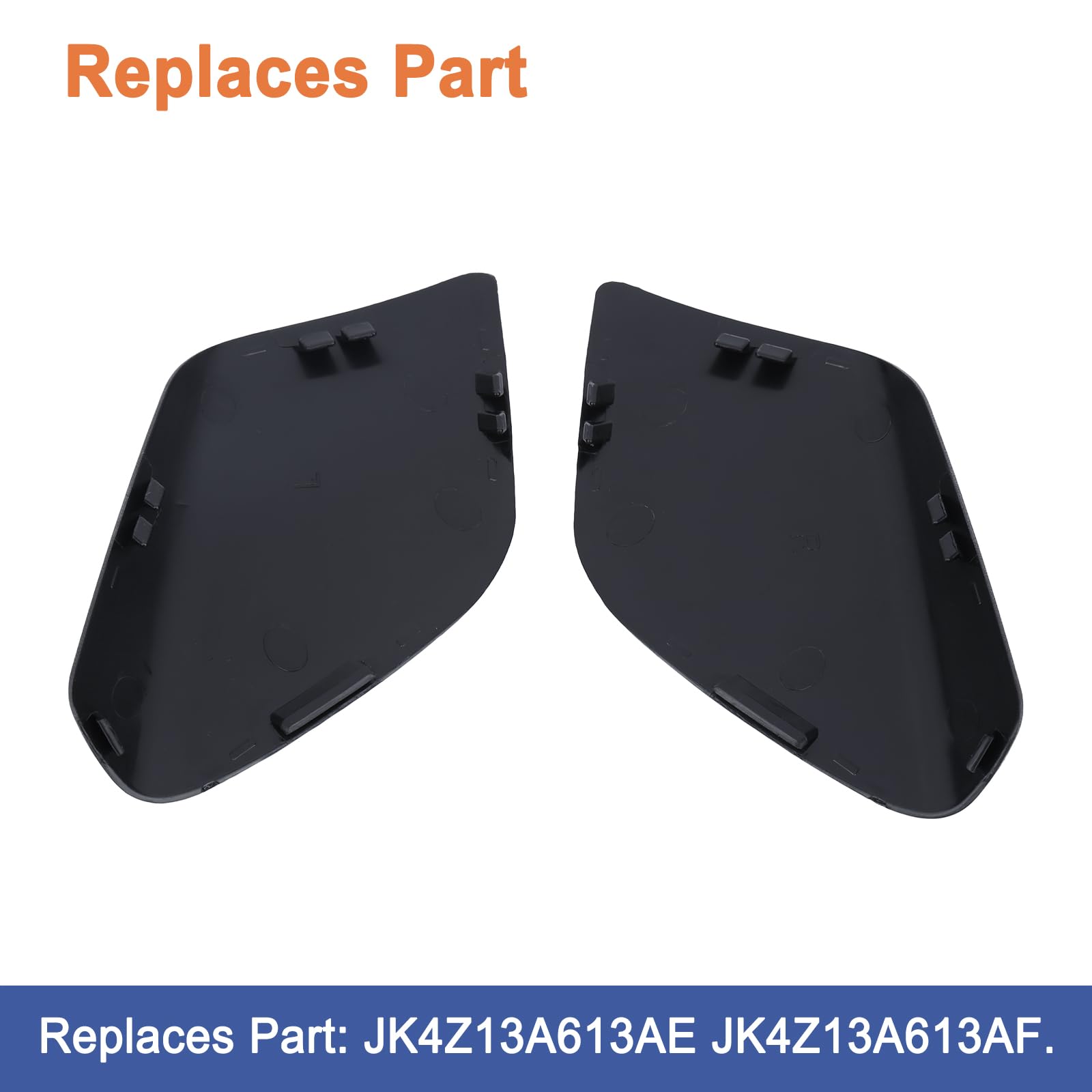 Third Brake Light Cover Trim(1 Pair). Replaces Part # JK4Z13A613AE JK4Z13A613AF. High Mount Stop Light Rear Tail Lamp Cover Trim (Driver &Passenger).Fit For Ford Transit T150 T250 T350 2018-2020.