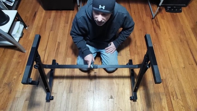 Amazon.com: Pyle Heavy Duty Folding Keyboard Stand - Sturdy