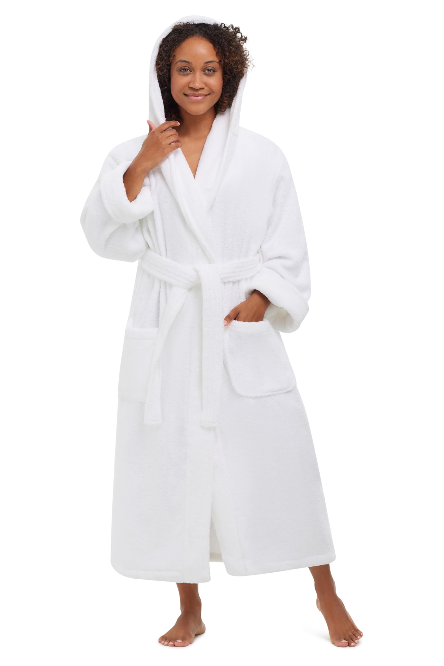 MONARCH Hooded Unisex Terry Bathrobe