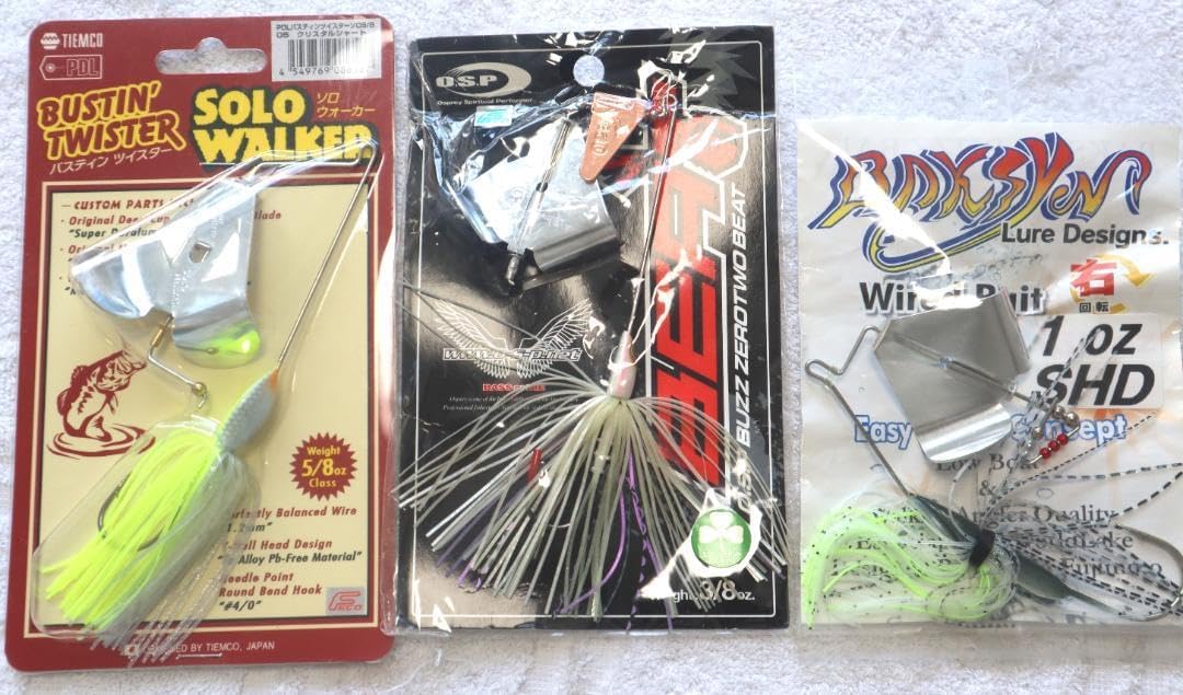 ヒュージバズベイト、スピナーベイトセット　DEPS deps HUGE SPINNERBAIT ヒュージスピナーベイト NB-EYE-TOKYO