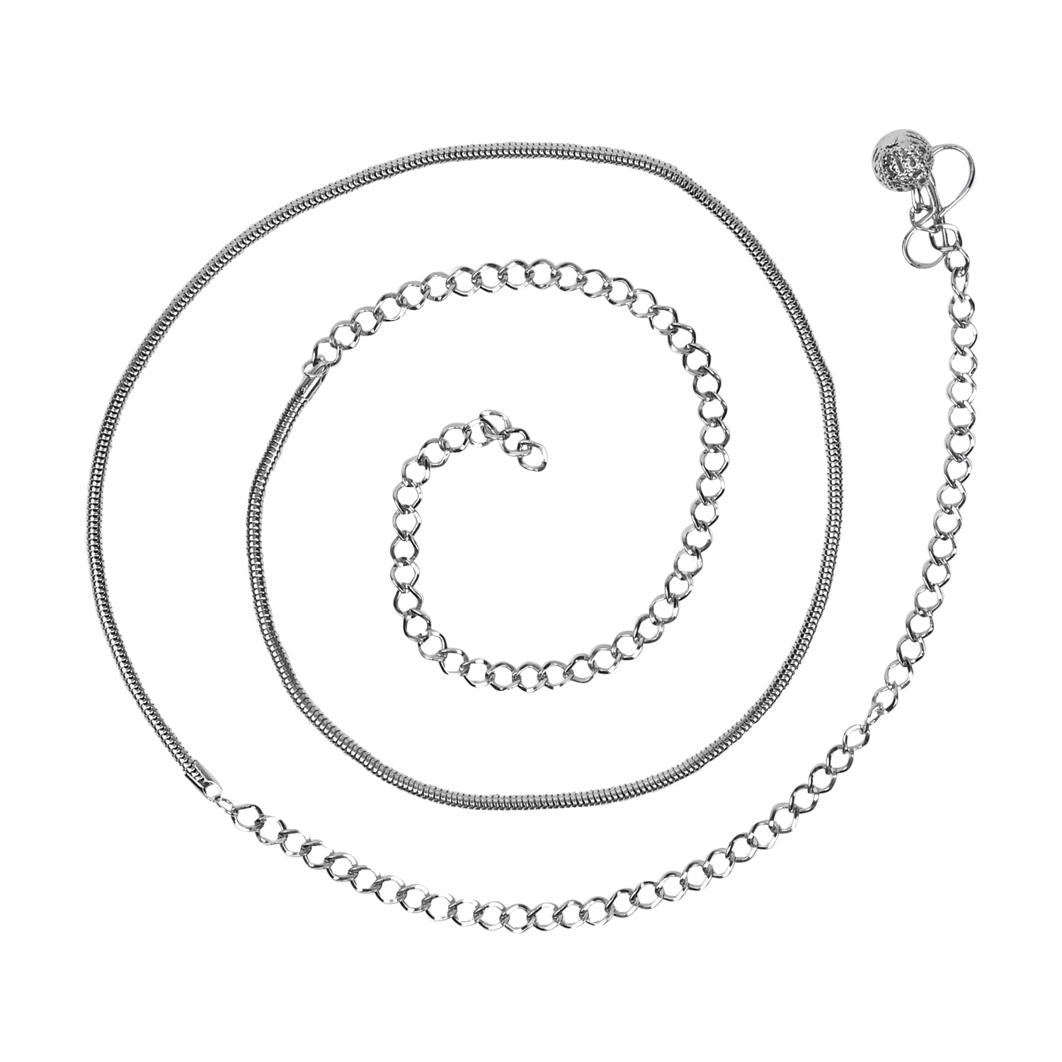 See full amazon price history chart for I Jewels Navratri Ethnic Silver Oxidised Adjustable Boho Waist Chain/Belly Chain/Kamarband For Women (B062S) I Jewels Navratri Ethnic Silver Oxidised Adjustable Boho Waist Chain/Belly Chain/Kamarband For Women (B062S) (B0DFLTV9FF) Amazon Price History, Amazon Price Tracker