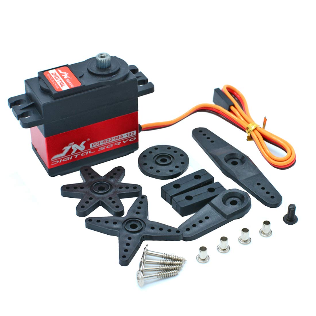 Amazon.com: JX Servo PDI-6221MG-180 20KG 180°High Torque Metal