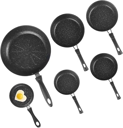 Miniatura 2 de Sartenes de fondo plano Sartenes antiadherentes Ollas de cocina Sartenes Sartenes Estufa de cocina Sartén Utensilios de cocina