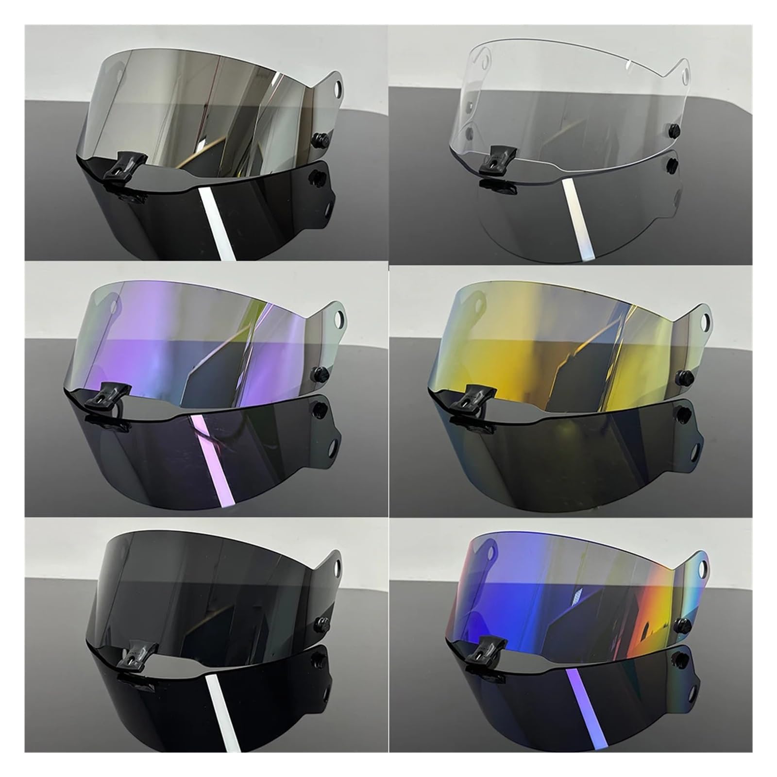 Motorcycle Helmet Visor PC Lens For STILO ST5 Model Smoke Dark Replacement Visor,chiaro