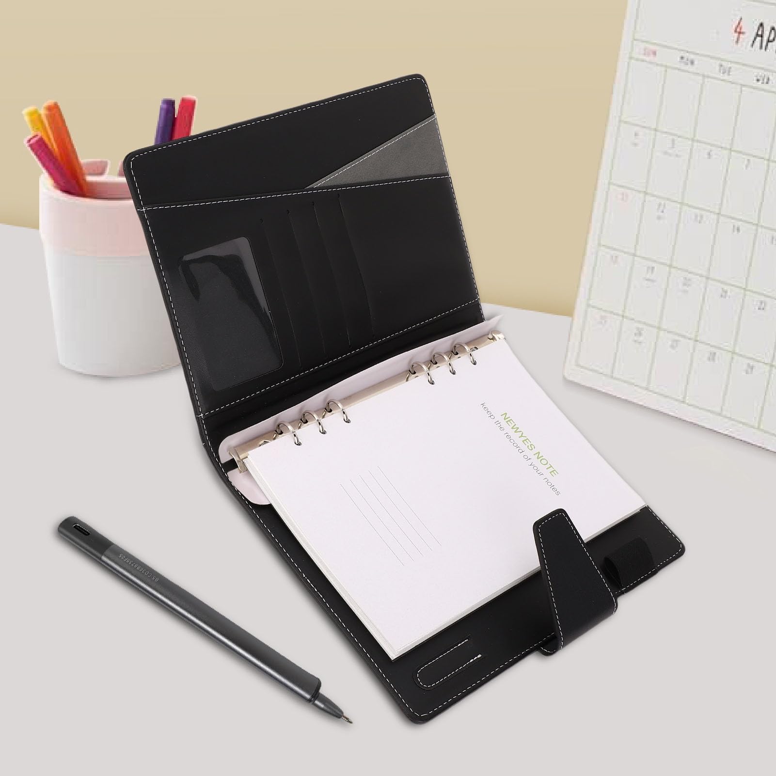 EMUKOEP Set di Quaderni con Penna Digitale Smart 16M Bluetooth 5.0 con Riproduzione della Scrittura, Perfetto per Riunioni di Lavoro