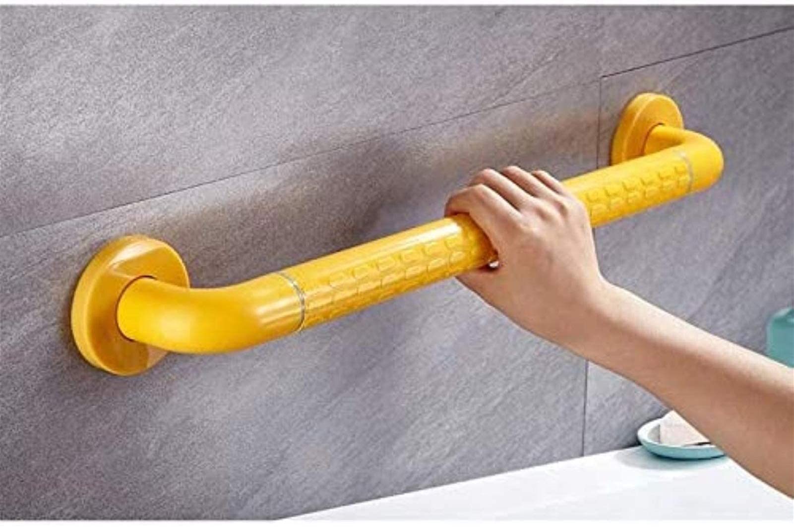 Barras de Agarre Barandillas de baño Marco Barandilla de Acero Inoxidable Barandilla de baño para Personas Mayores y discapacitados Accesorios de baño, 48Cm, 48Cm