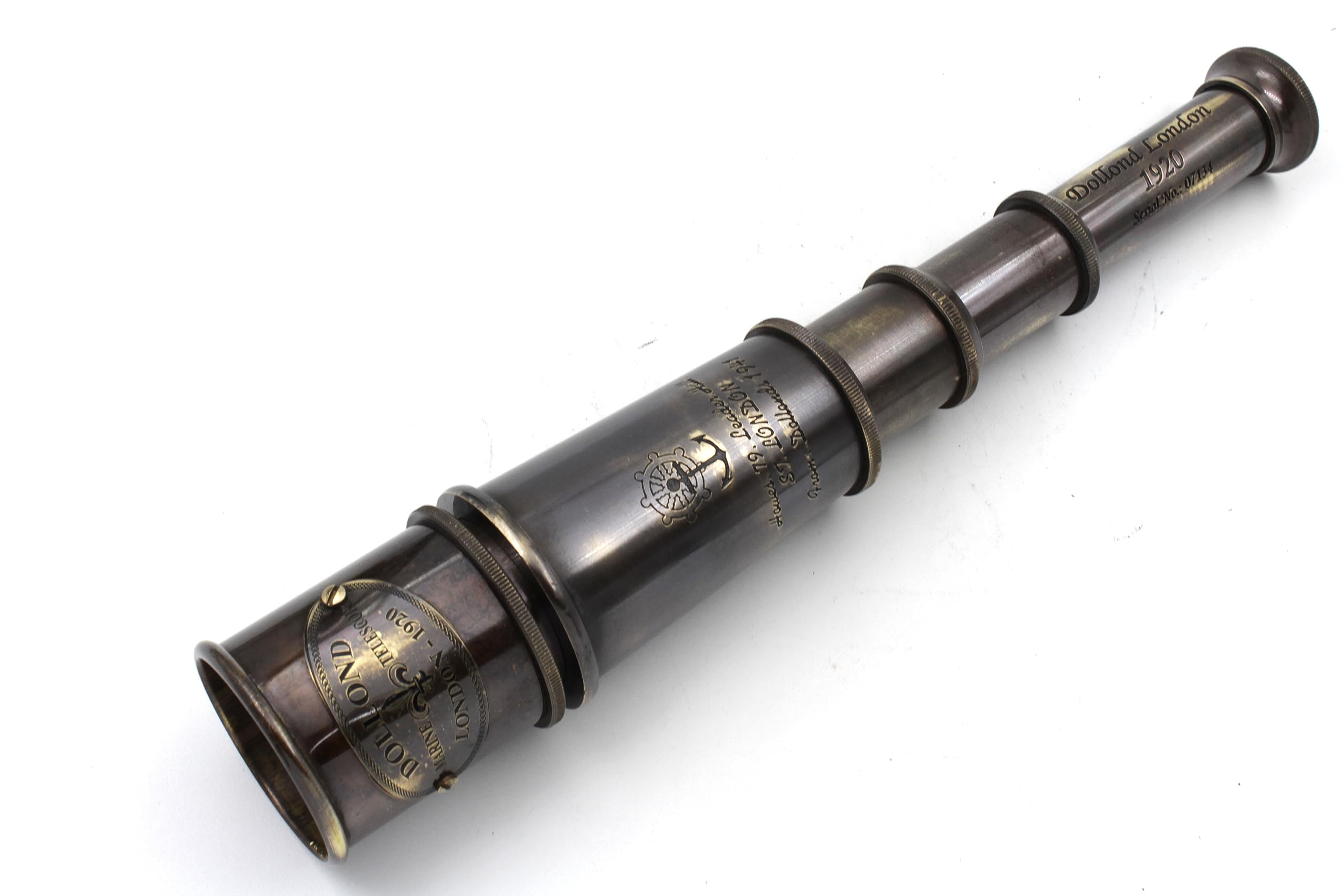 Amazon.co.jp: 1920 真鍮製 海事ヴィンテージ望遠鏡 – ハンドヘルド