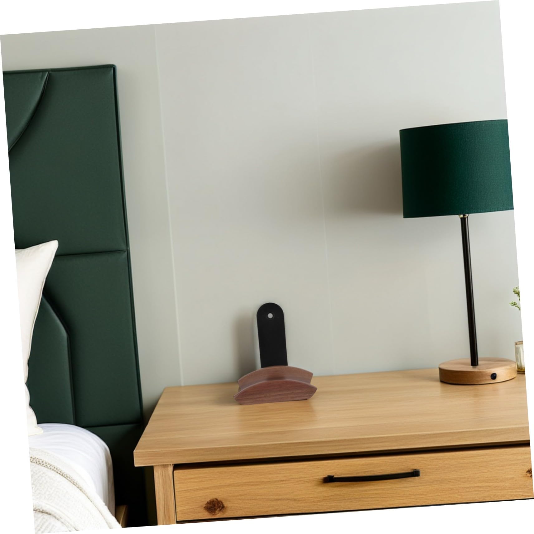 Tofficu Soporte Para Auriculares De Pared Colgador De Madera Para Música Ahorra Espacio Para Decoración Del Hogar
