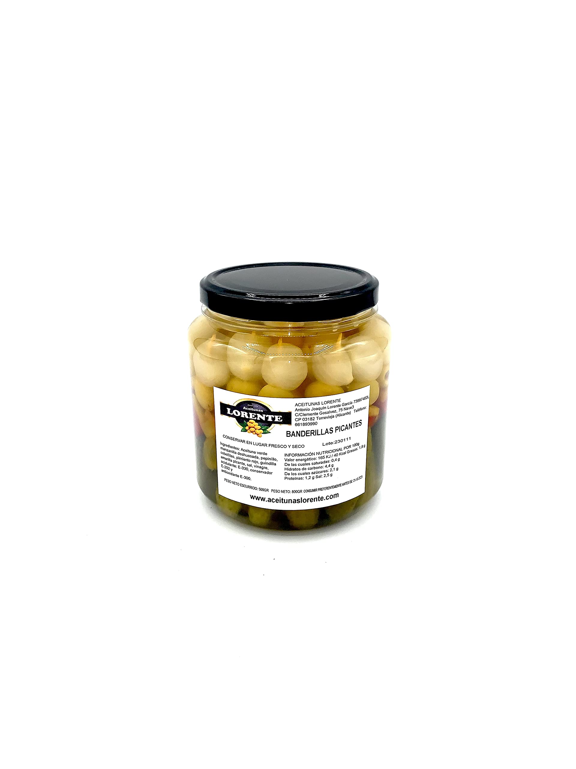 Banderillas Picantes (500g)