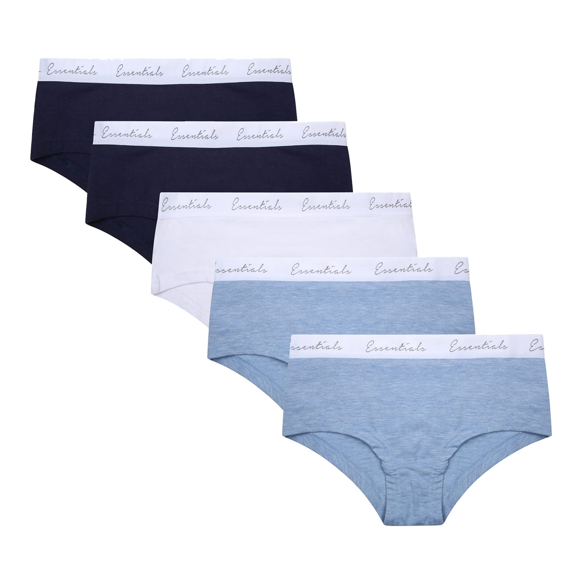 Girls TEW 5 Pack Hipster - 6/7 YRS - Essentials