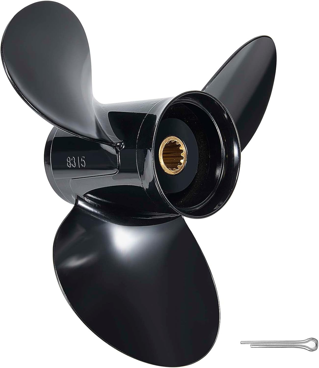 JSPROP OEM Upgrade 12 1/4x15 Aluminum Boat Propeller Fit