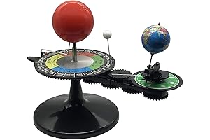 Sun Earth Moon Orbital Model for Educational Astronomy