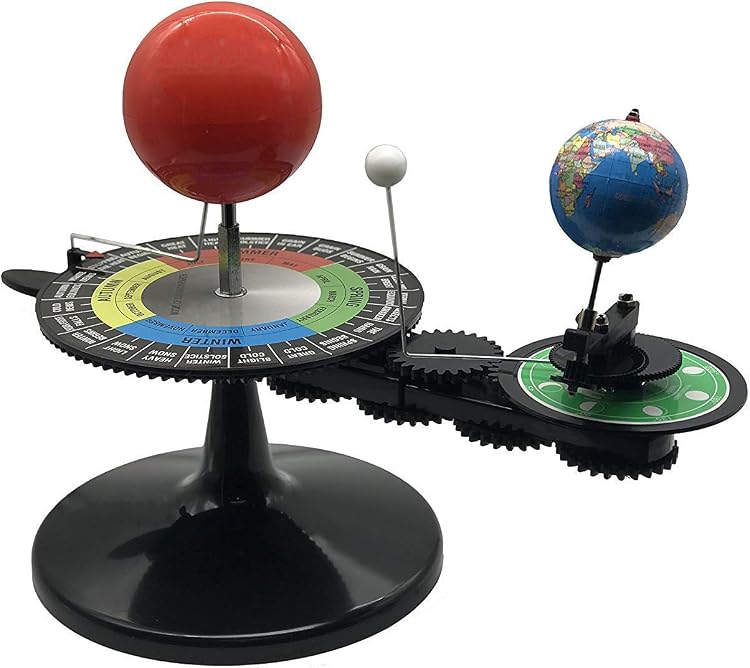 Sun Earth Moon Orbital Model With Light Kids Solar System | Desertcart ...