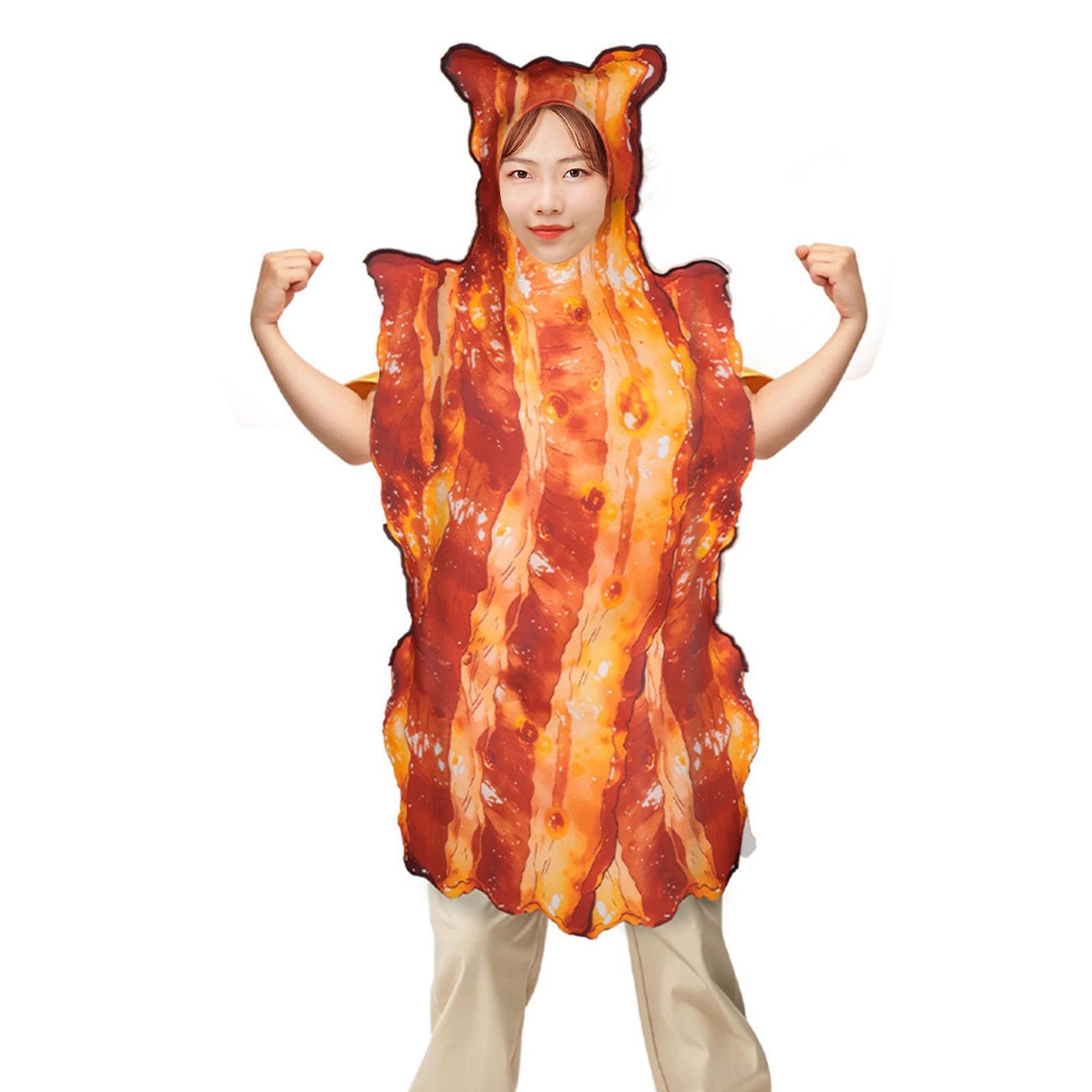 Harilla Costume da cosplay di carne, vestito da gioco di ruolo per feste di Halloween