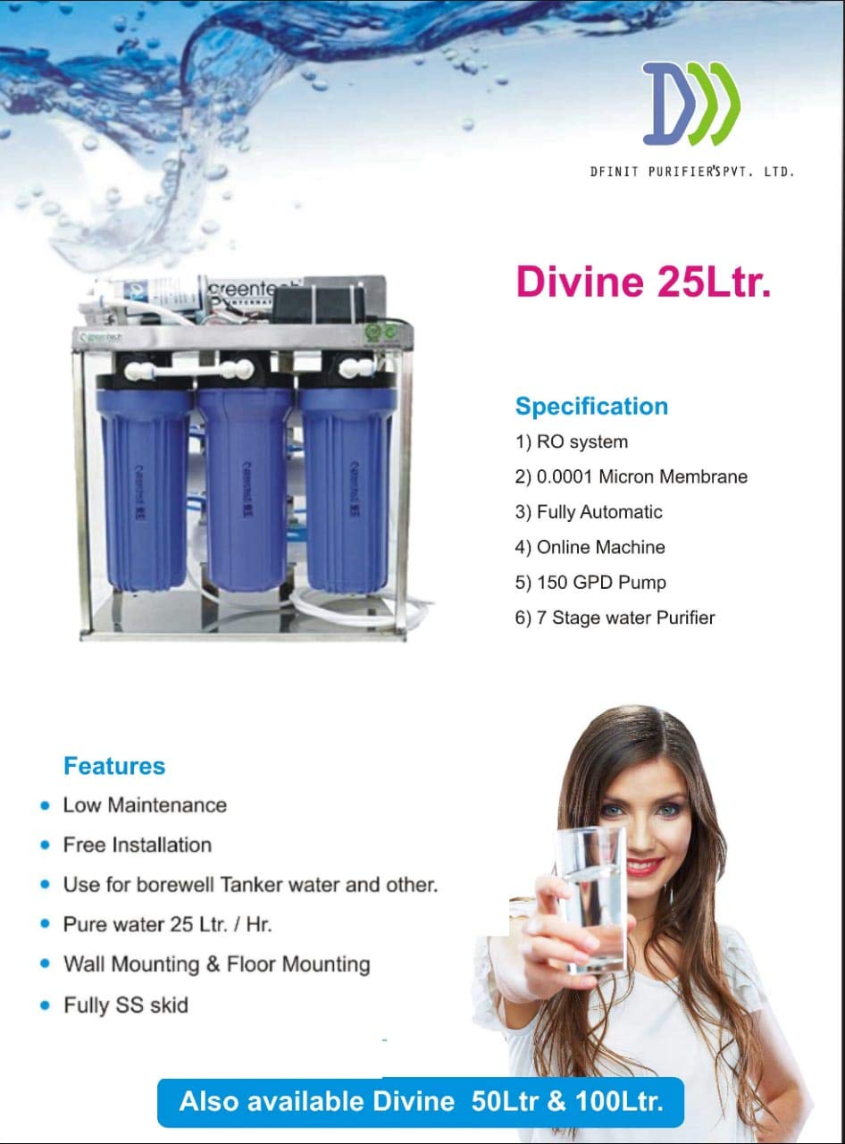 H2O Divine 25 Dfnit Purifiers