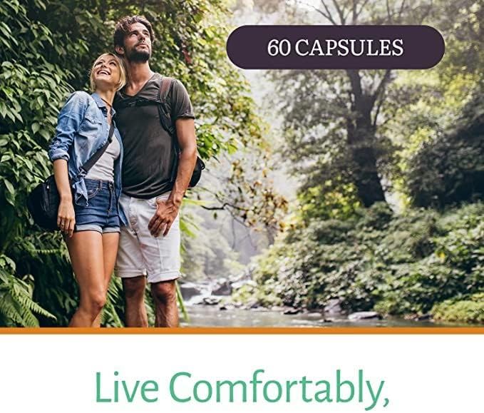 InflamEase, Day or Night Use - Gluten-Free, 60 Vegetarian Capsules (Packaging May Vary) - Image 5