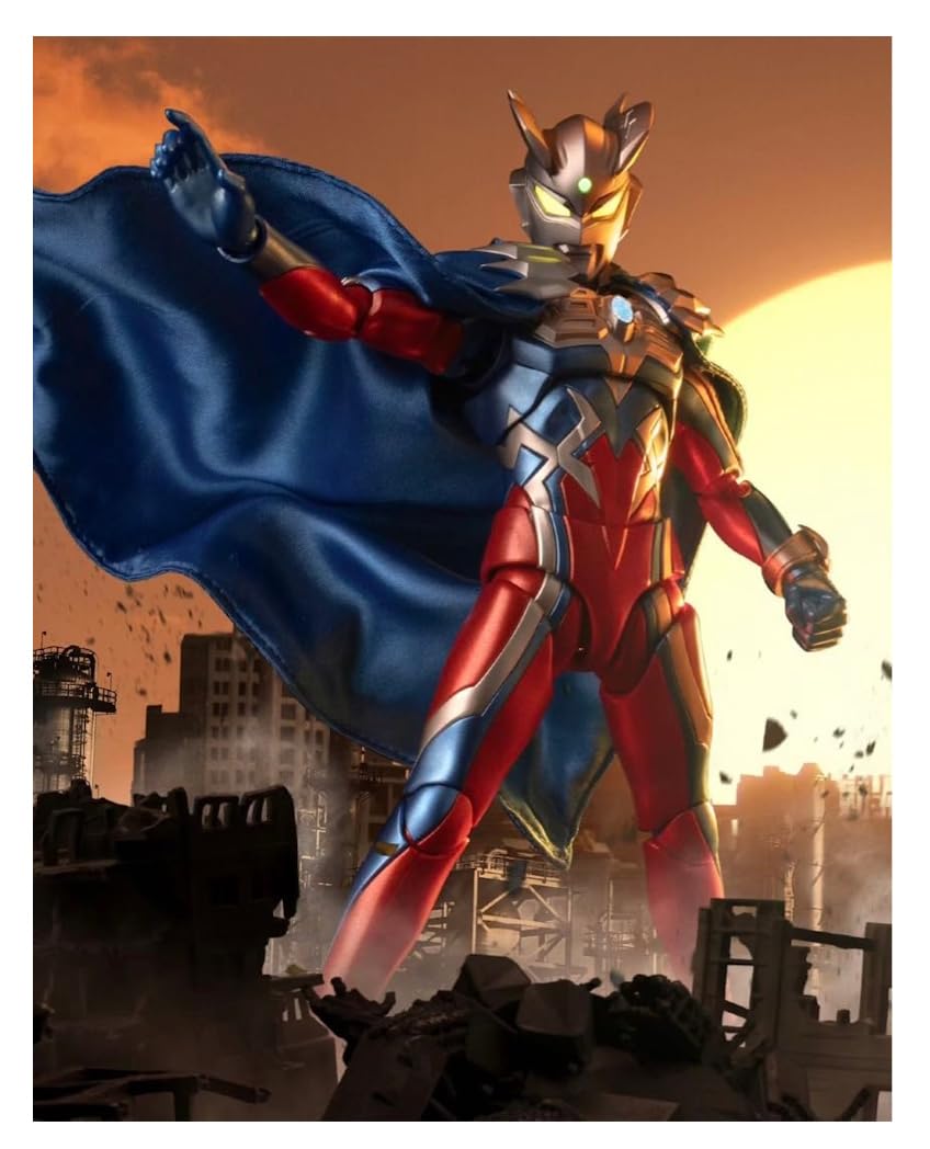 ウルトラマンゼロ 15周年特別版 日本未発売 ライトアップ機能付き Amazon | ウルトラマンゼロ アクションフィギュア プラモデル 15