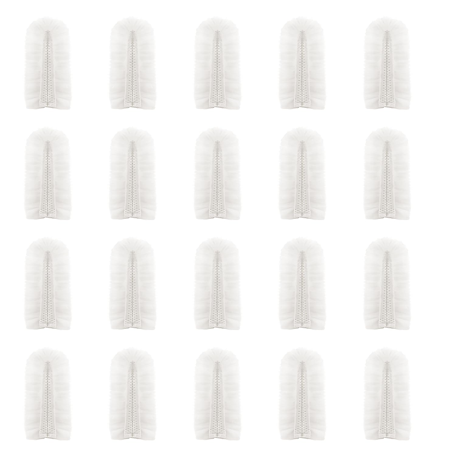 JEBBLAS Fluffy Duster Refills, Duster Heads For Flash Dust Magnet, Duster Replacement for Cleaning Dust, Pet Hair, Pack Of 20