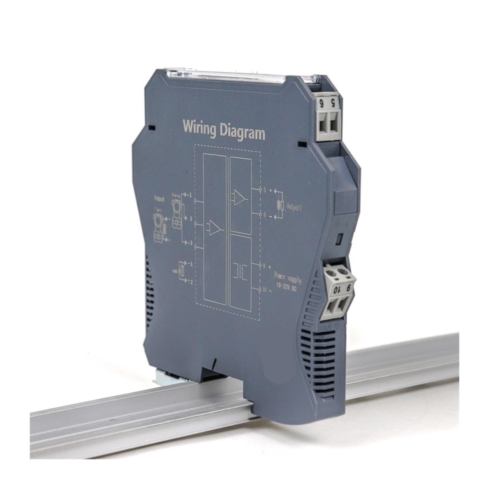 KSZHZYMGX Analog Isolation Isolated Transmitter 4-20mA Input Output 4-20mA Converter(0-10V IN_220V_4-20MA)