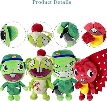 ハッピーツリーフレンズ 歩くトコトコギミック ぬいぐるみセット 希少 Amazon.co.jp: ハッピー ツリー フレンズ ぬいぐるみ - かわいいアニメ
