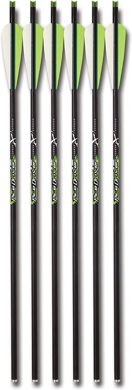 Carbon Express Piledriver Crossbolt 20in. Moon 6pk 52140 : Crossbow Bolts : Sports & Outdoors