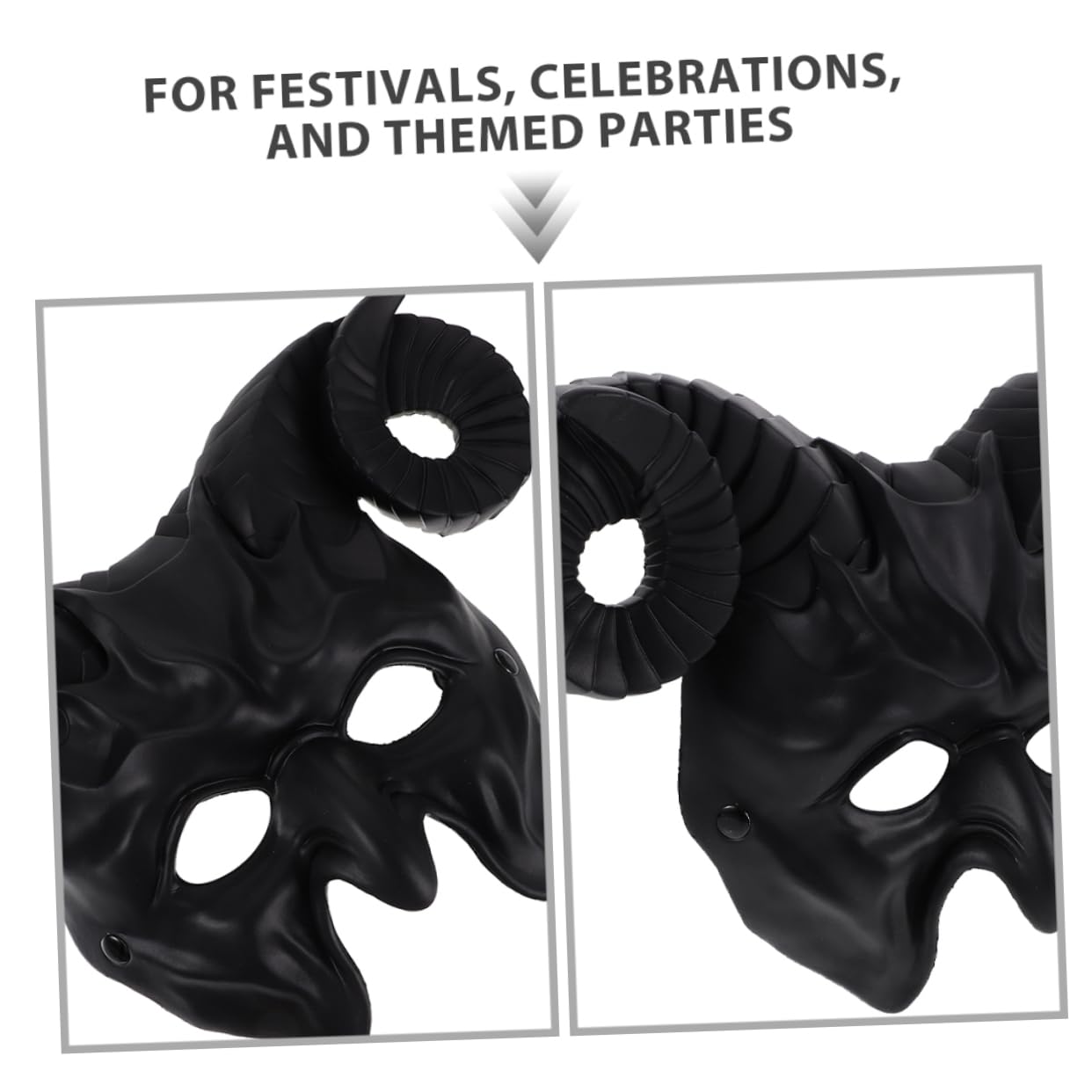 TOYANDONA 2 Maschera Animale per Feste Mascherate e Cosplay Accessorio Decorativo Confortevole per Adulti e Celebrazioni