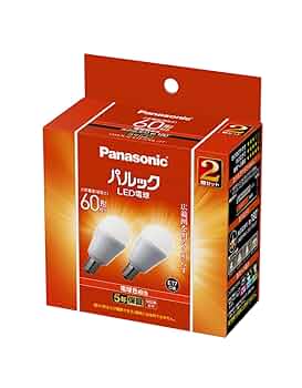 Panasonic パルック LED電球 E17 6個セット Amazon | パナソニック ミニクリプトン型 パルック LED電球 口金