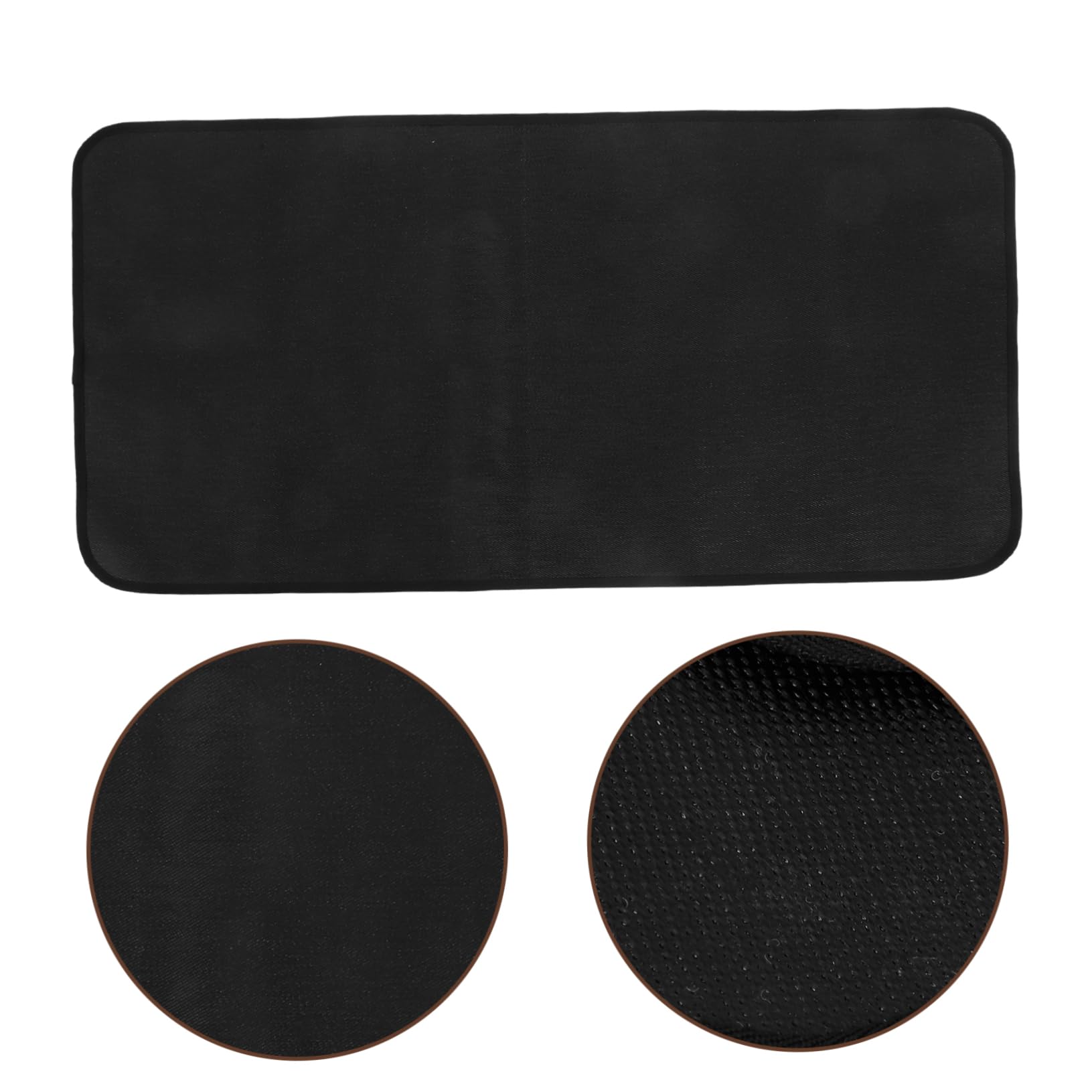 Toddmomy Grillmatte für Outdoor Bereich Feuerfeste Bodenschutzmatte für Grill und Terrasse Hitzebeständig Leicht Schutz Dicke BBQ Zubehör