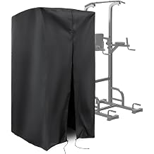 39 Inch Pull Up Bar Station Cover for Power Tower,Pullup Dip Station Cover | 39x45x80,Waterproof Dustproof Heavy Duty Oxford Fabric Cover with Zipper,for Free Standing Workout Fitness Machine