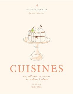Cuisines: Une collection de cuisines de créateurs à colorier