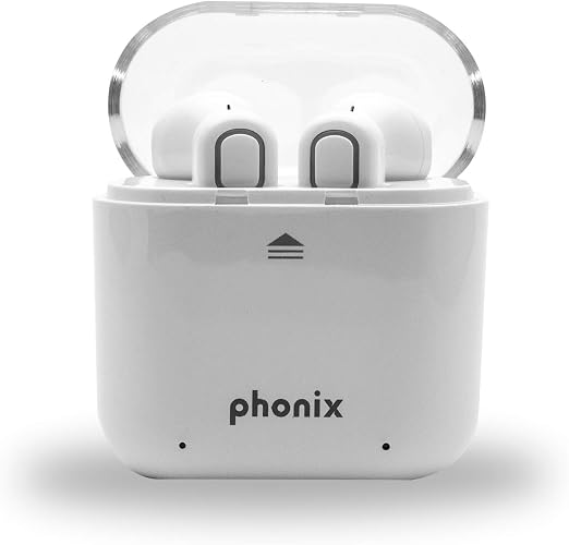 Phonix AIRHEADW Auricolare Wireless Stereo con Custodia per Ricarica da  Viaggio : Amazon.it: Elettronica