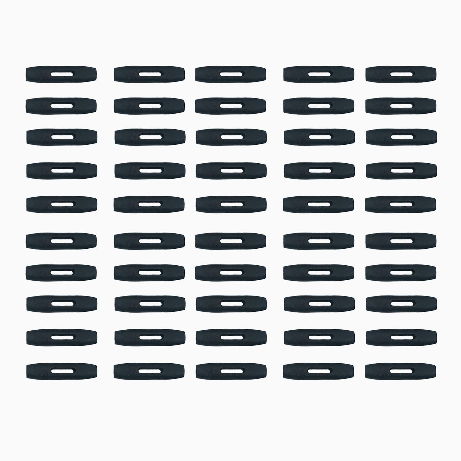Olive Shape Plastic Buttons Olive Shaped Buckle 1 Hole DIY Sewing Crafts Crochet Button Fixing Tent Flaps Connecting Inner Outer Tent Layers 50PCS โ image 1