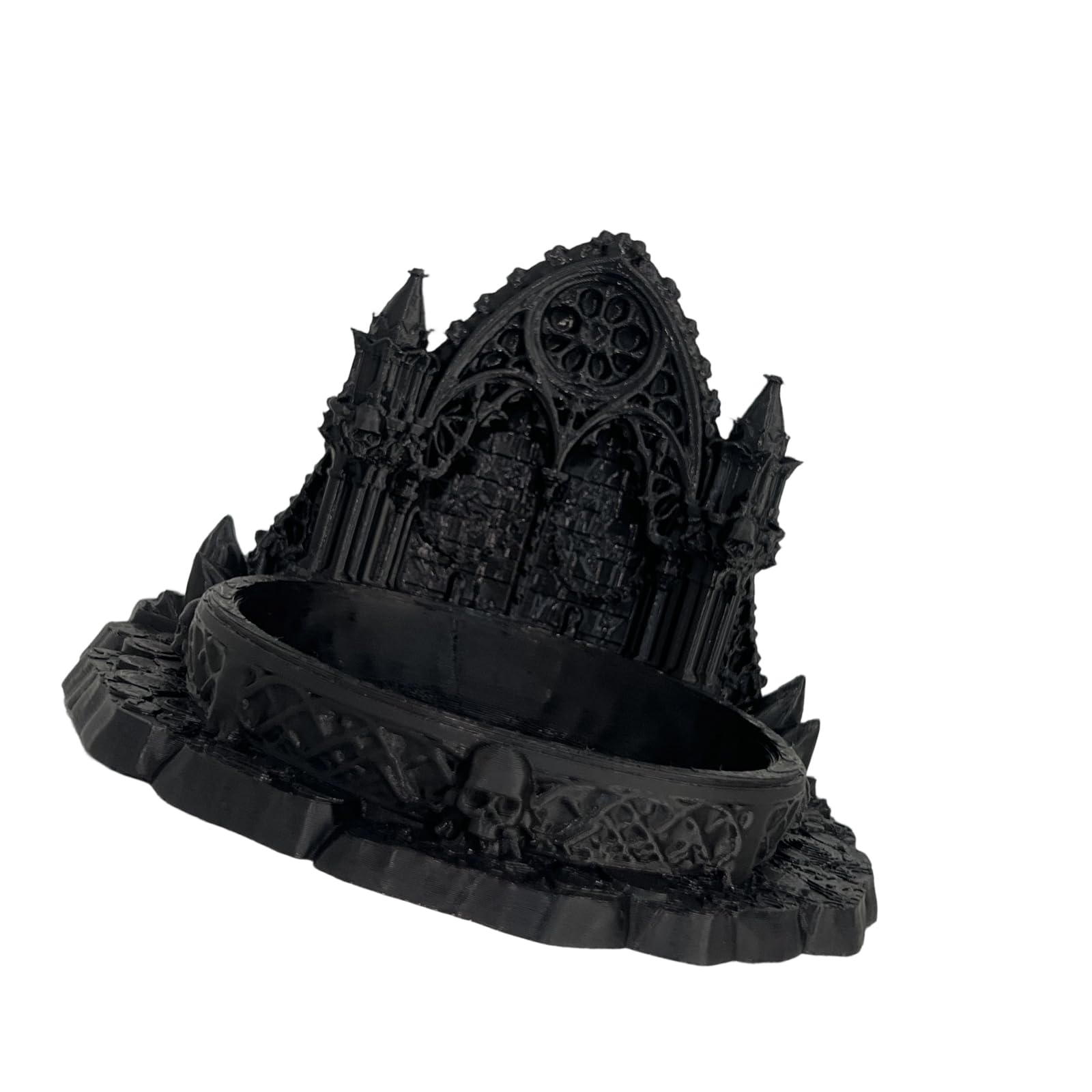 Piceioep Gothics Castles Trinket Jewelry Holder Tray for Party Wedding Decor Jewelry Tray